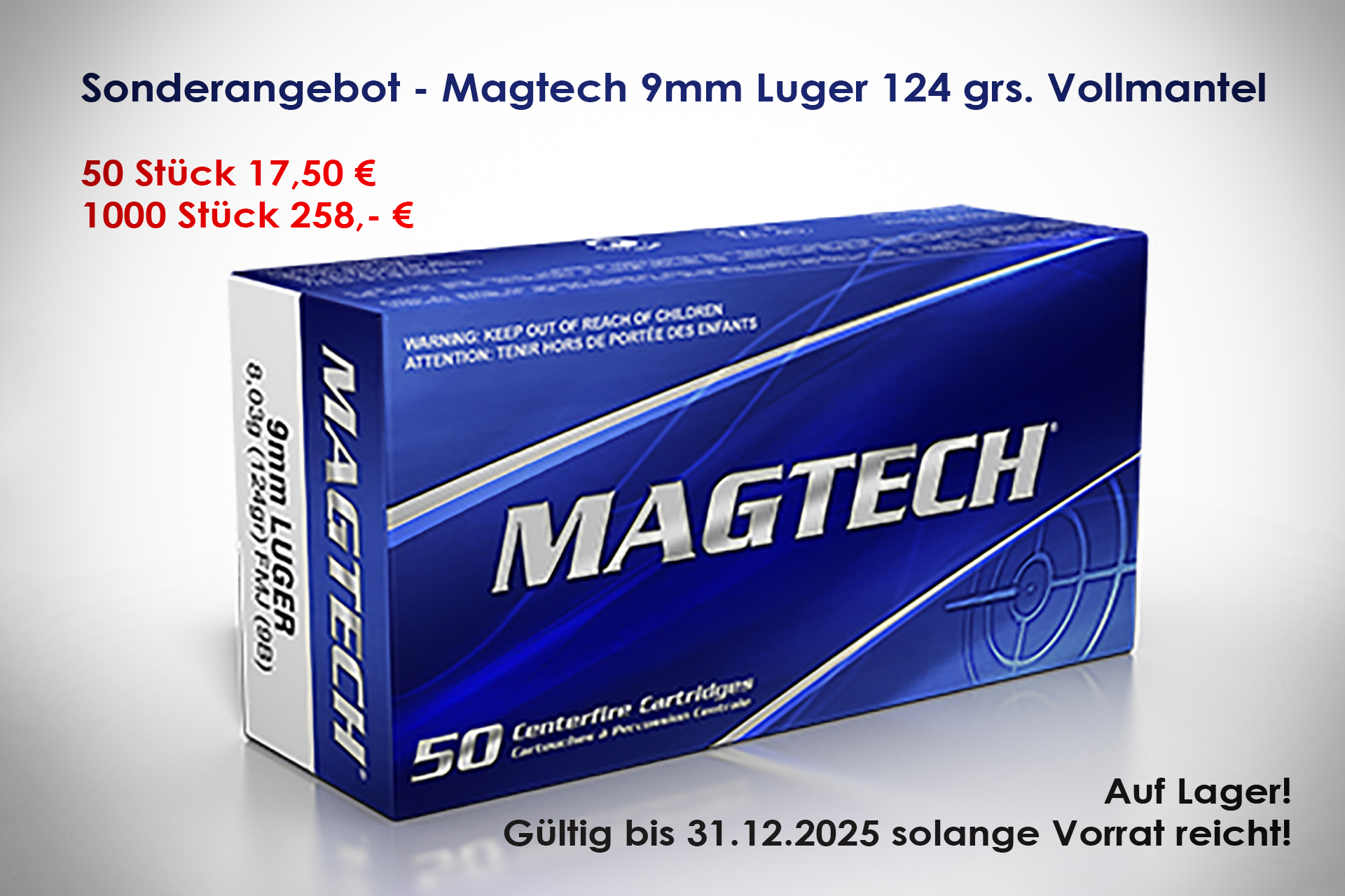 Magtech-Angebot Dez 25 Waffenstube Thalkirchen Hikmicro Falcon Serie Gutschein-Aktion Waffenstube Thalkirchen